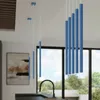 Lampa wisząca PASTELO 1 błękitna